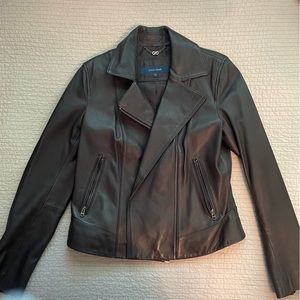 COLE HAAN Leather Jacket
